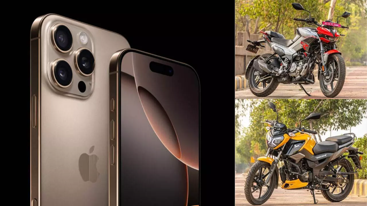 5 bikes cheaper than Apple iPhone 16 Pro Max