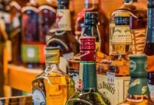 Huge drop in revenue from liquor sales