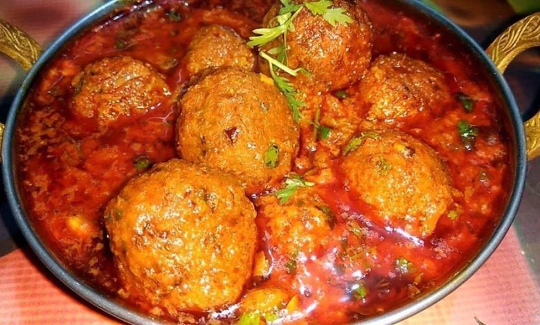 You will forget the way to restaurants after tasting this Kofta sabji