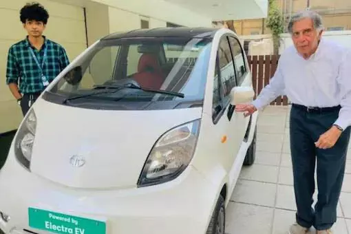 When Ratan Tata was seen in Nano Electric