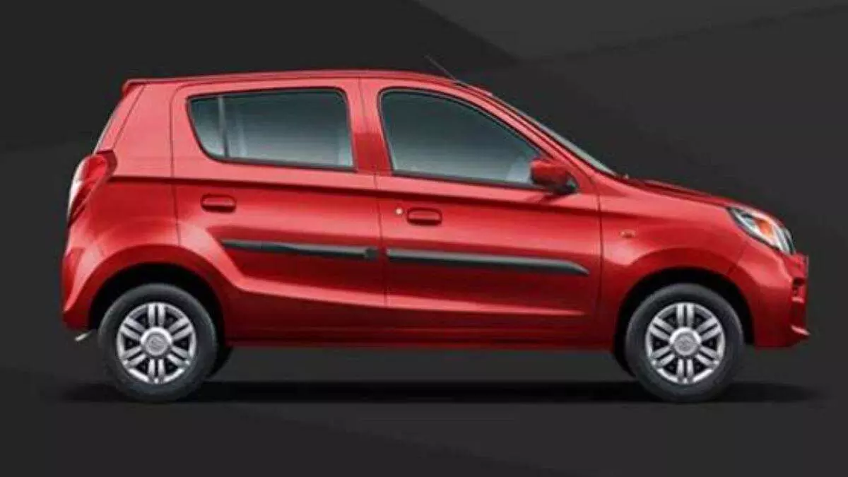 The company reduced the weight of the new Alto by 100 kg