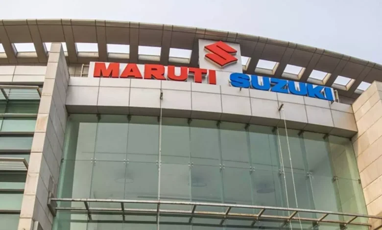 Maruti Suzuki India share price trading up 1.05%