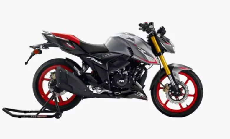 TVS Apache RTR 160 4V updated with new features