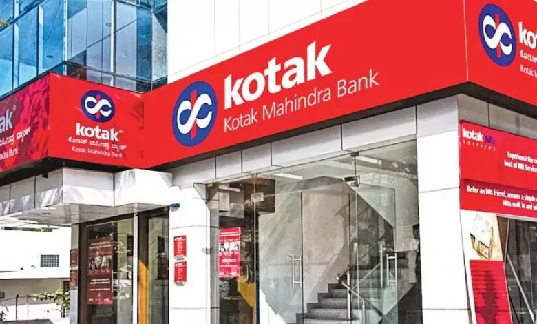 Kotak Mahindra Bank share price down -0.81%