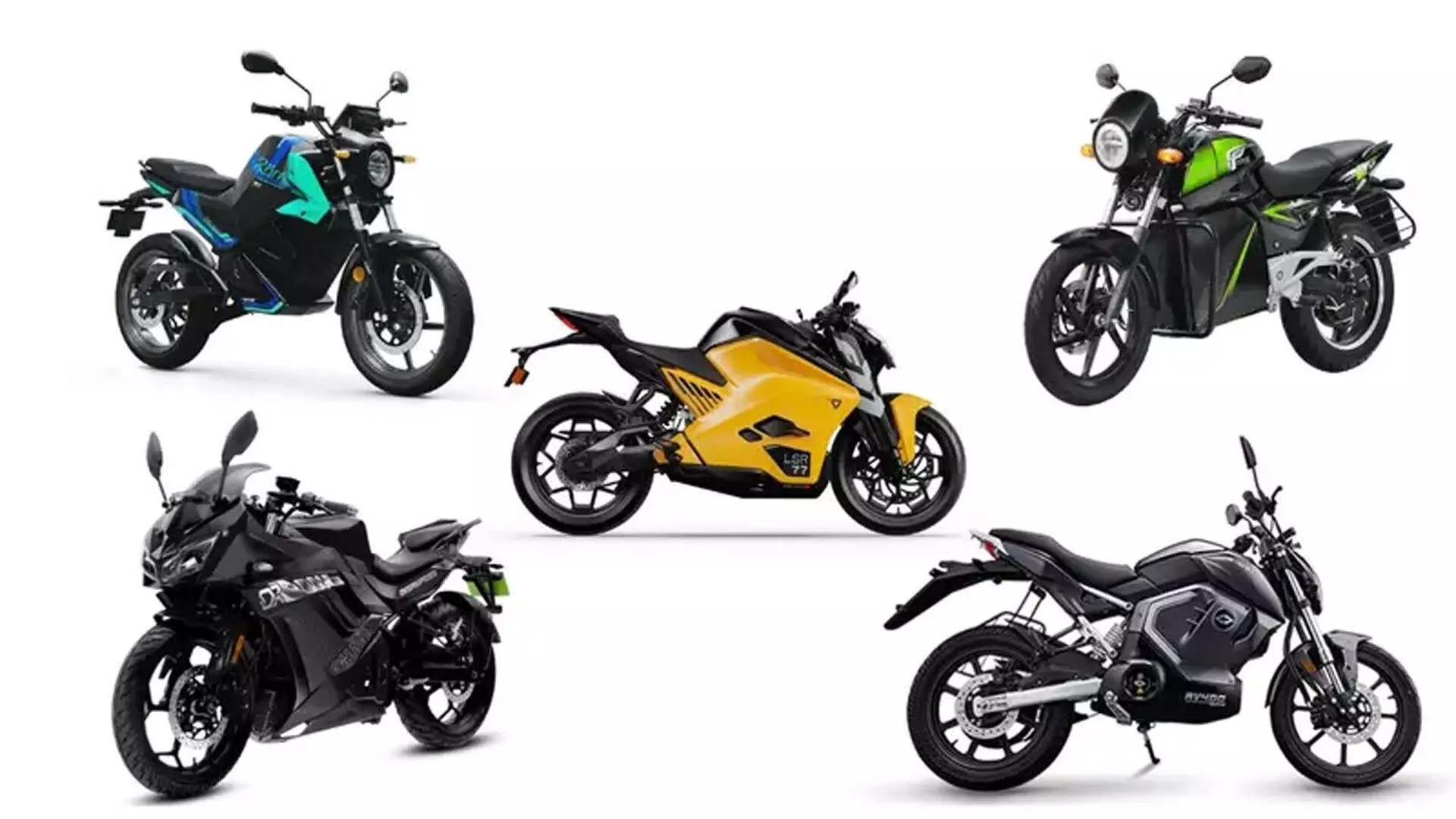 Top five EV bikes under Rs 3 lakh in India