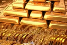 Biggest fall in gold prices in December