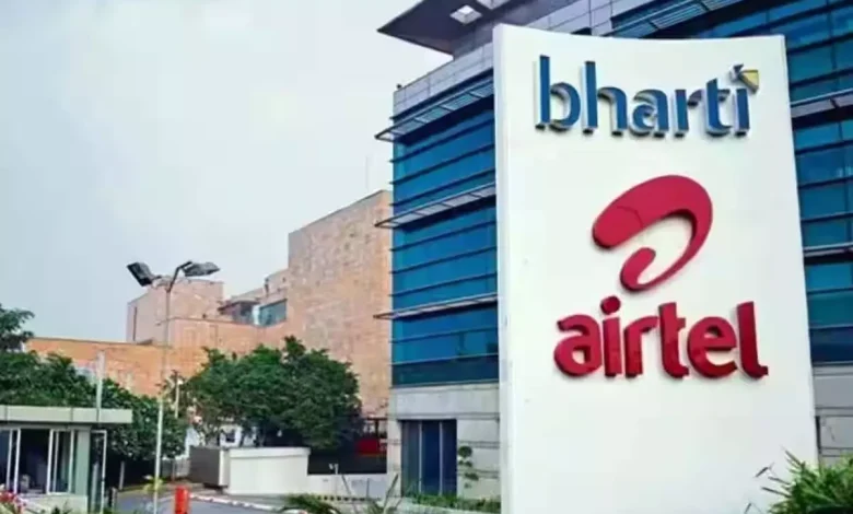 Bharti Airtel share price up 0.14%