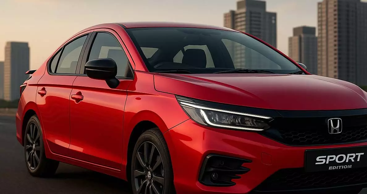 Honda Cars India launches new sports edition of City