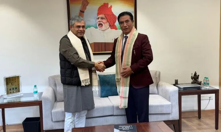 CM makes special proposal to Railway Minister to enhance connectivity in Mizoram