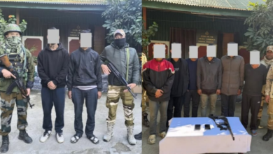 Manipur: Crackdown on extortion gang linked to underground network, 8 arrested