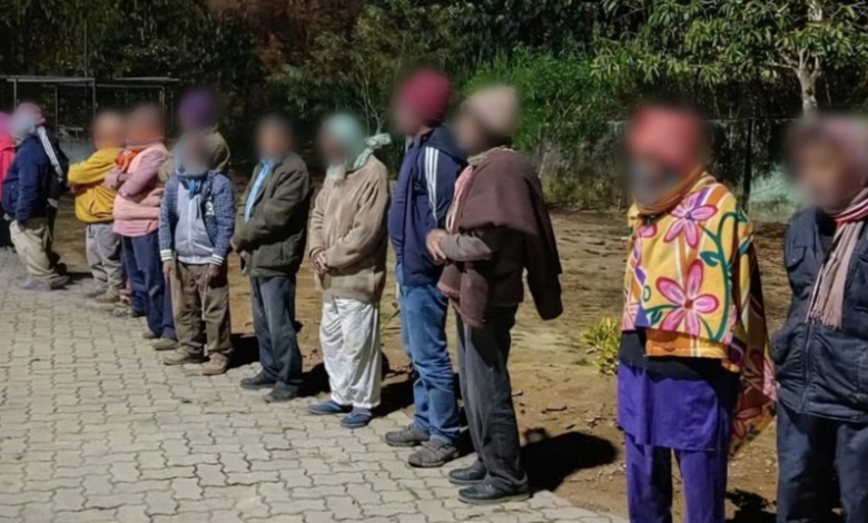 Action taken against illegal infiltration in Assam; 19 people removed after police-BSF operation.