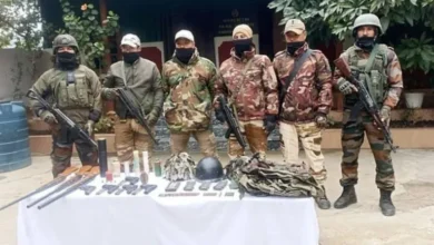 Joint forces recover arms, explosives in Manipur's Thoubal district