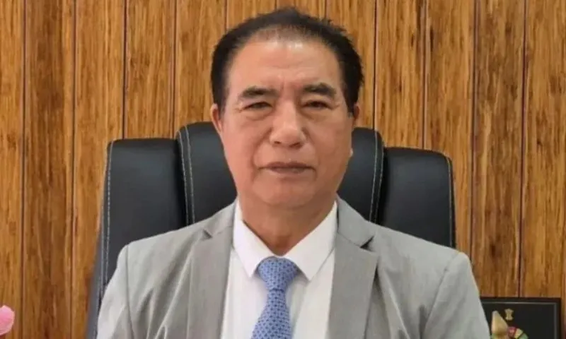 Manipur CM expresses concern over the performance of Mizo students in the national exam.