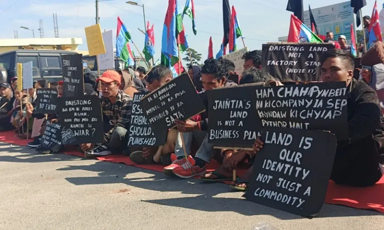 Tensions escalate over the Shree Cement deal in Meghalaya, with JNC expressing strong opposition.