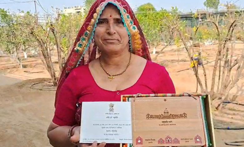 Women farmers from Rajasthan were invited to the Republic Day celebrations.