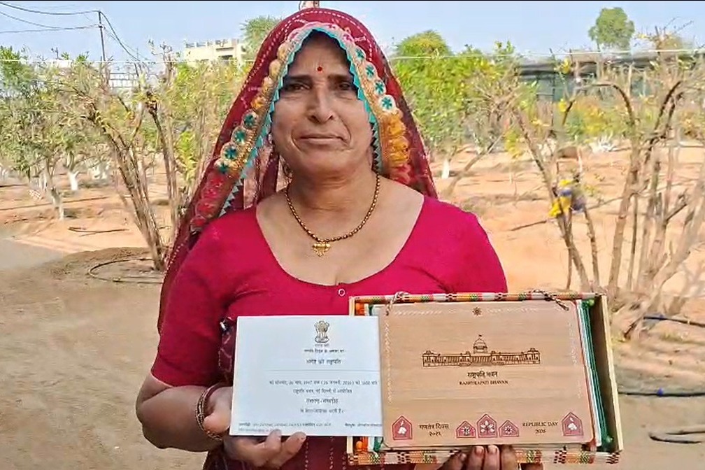 Women farmers from Rajasthan were invited to the Republic Day celebrations.