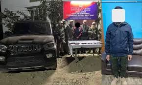 Manipur Police constable arrested for using bulletproof car without permission