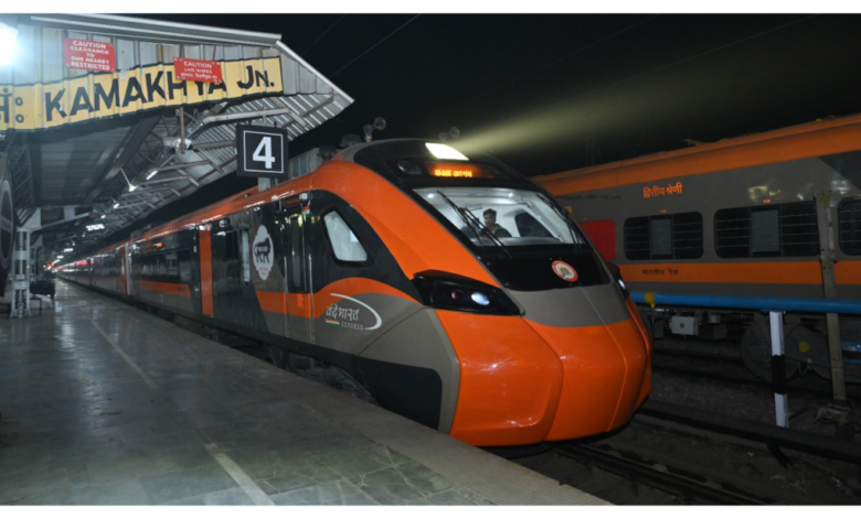 The Vande Bharat sleeper train has started its commercial run from Kamakhya to Howrah.