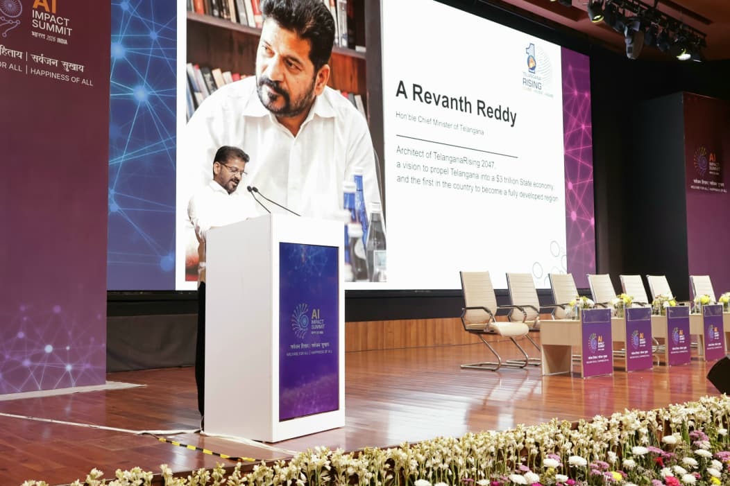 CM proposes AI Start-up Village in Telangana and AI War Room in Hyderabad