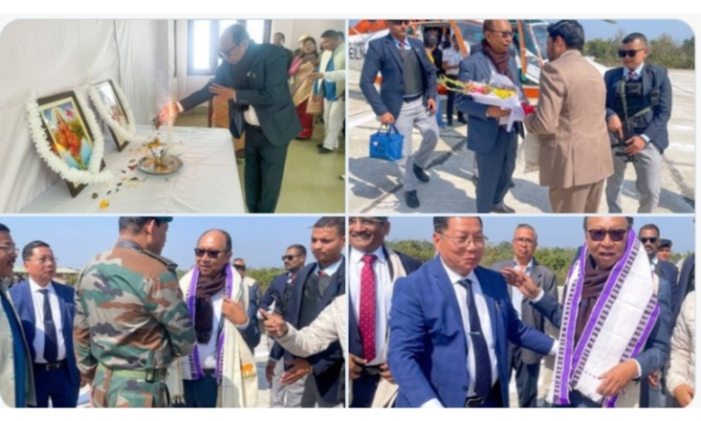 Manipur CM visits Jiribam IDP camp, stresses on building trust