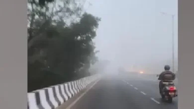 Dense fog enveloped Bhubaneswar, disrupting traffic due to poor visibility in the early morning