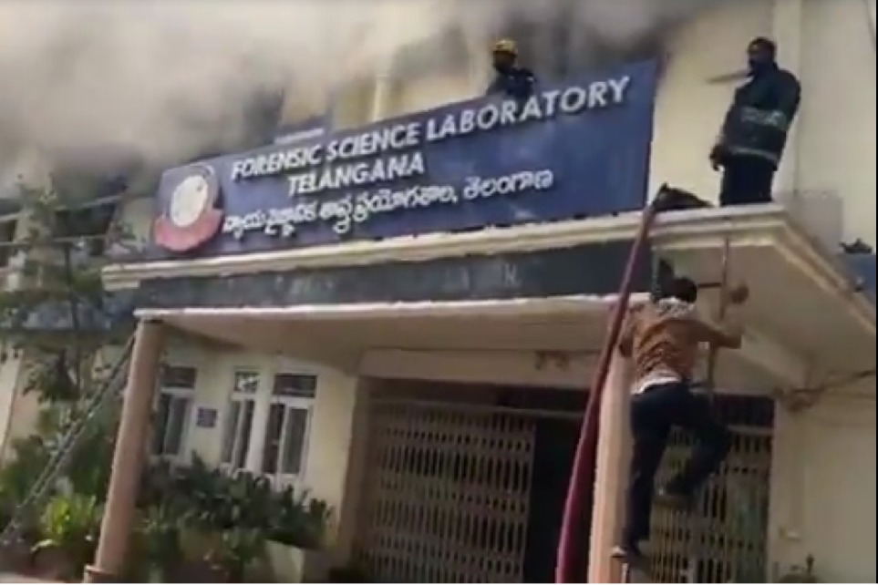 The Telangana forensic department has confirmed that no evidence was damaged