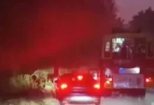 Kerala: KSRTC bus stranded on road due to engine failure, traffic disrupted