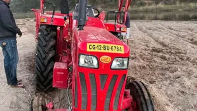 CG Strict action, against illegal sand mining, 3 tractors seized,